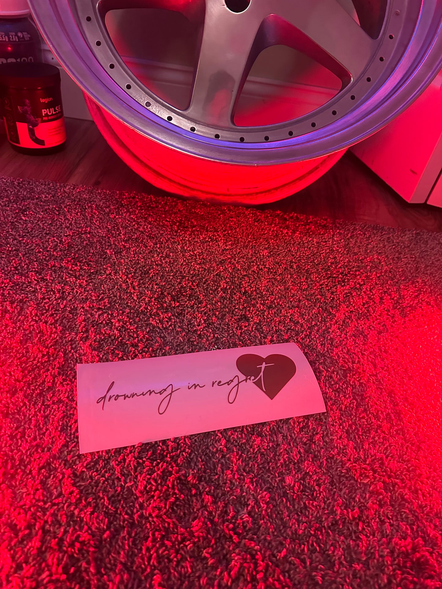 Drowning in Regret Decal