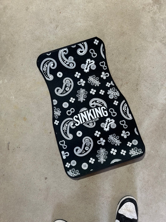 Paisley Staying Afloat Car Mats