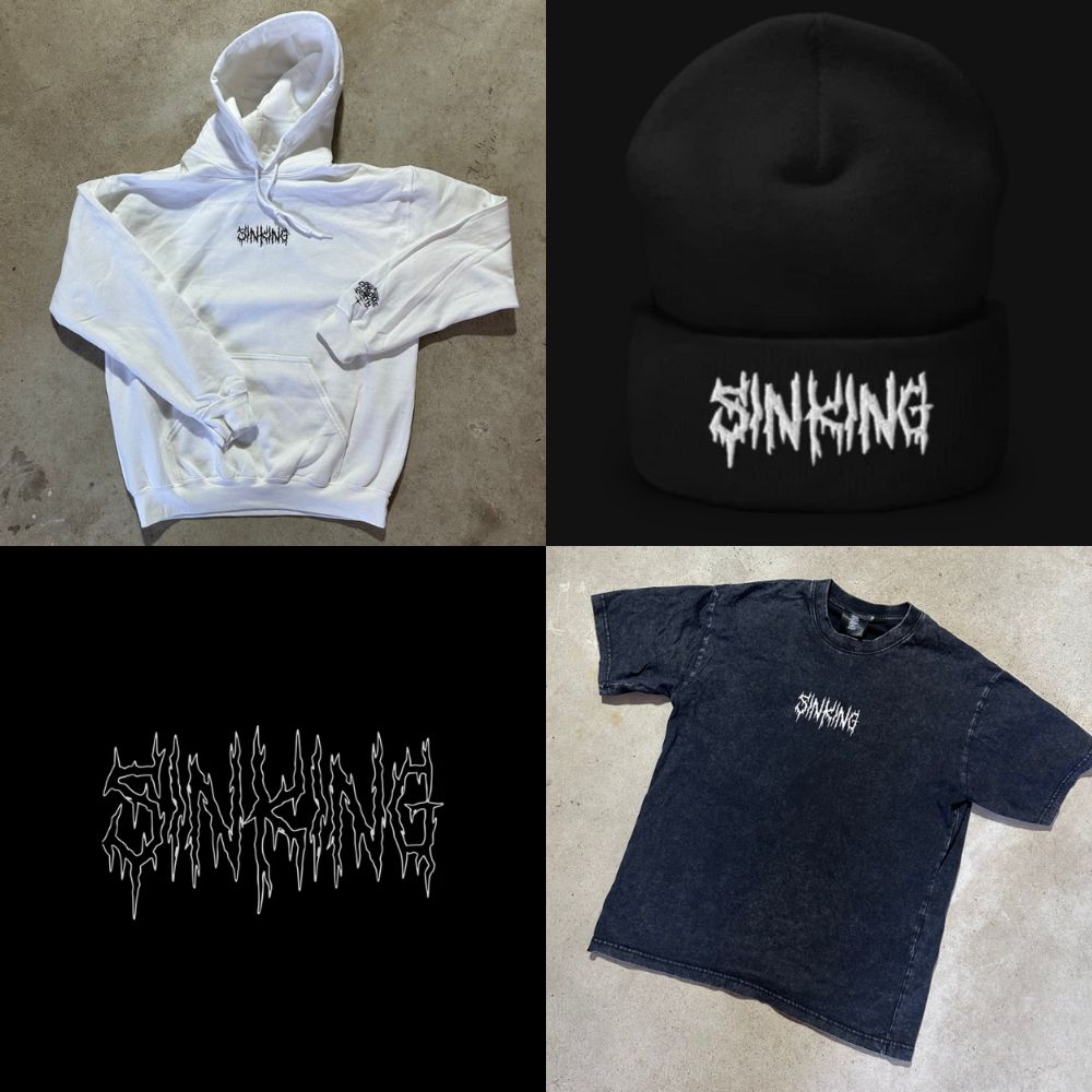 Sinking Essentials Pack - White Hoodie