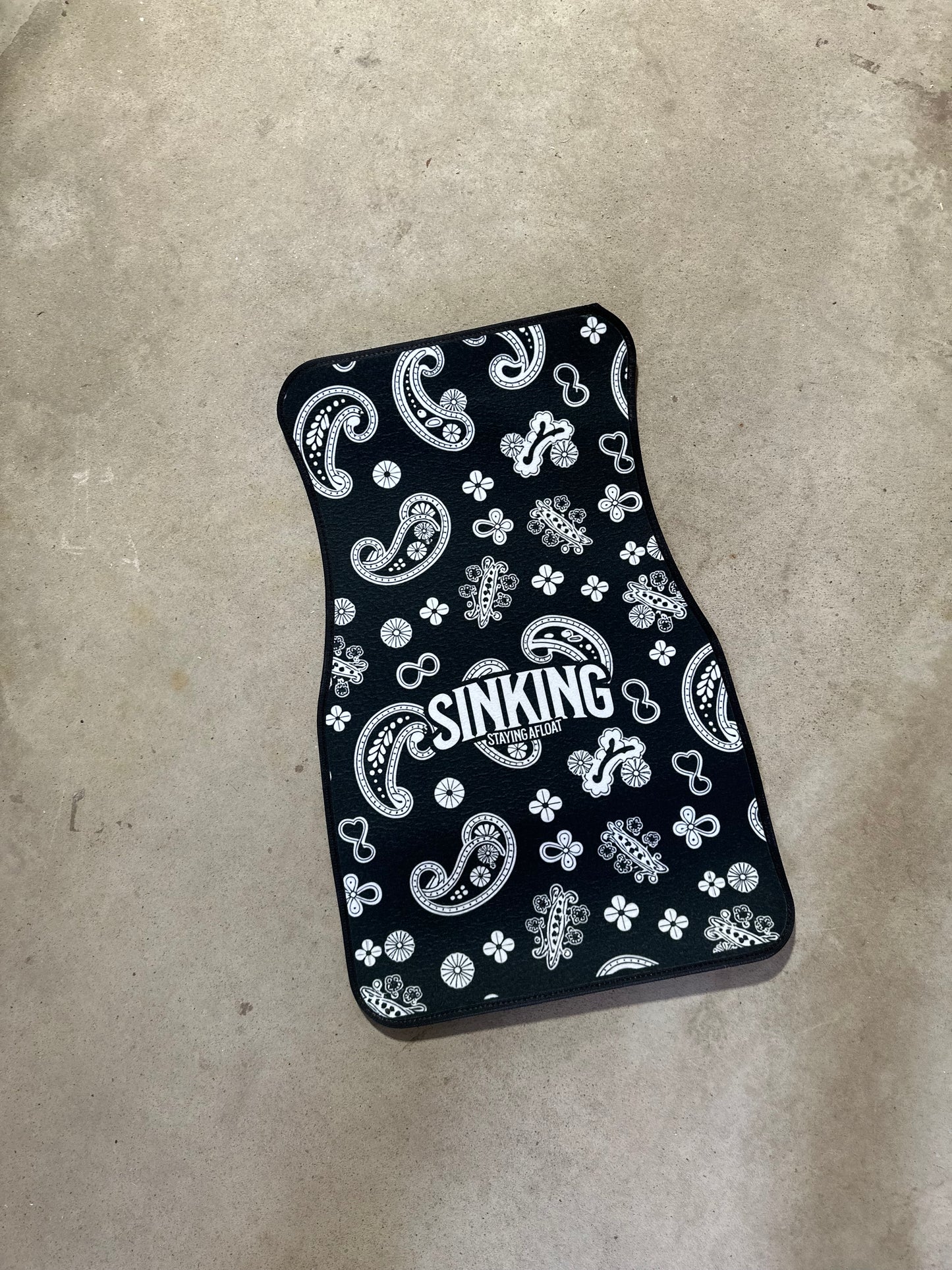 Paisley Staying Afloat Car Mats