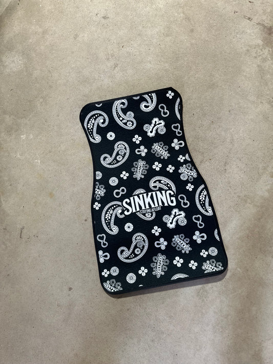 Paisley Staying Afloat Car Mats