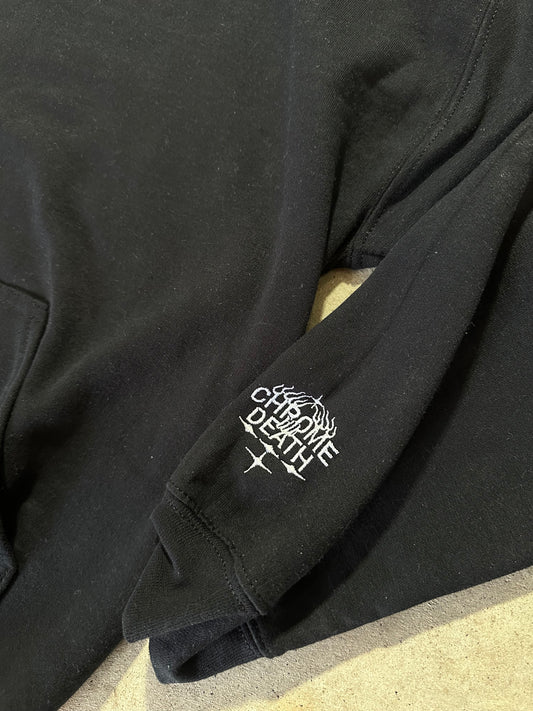 Chrome Till Death Hoodie - Black