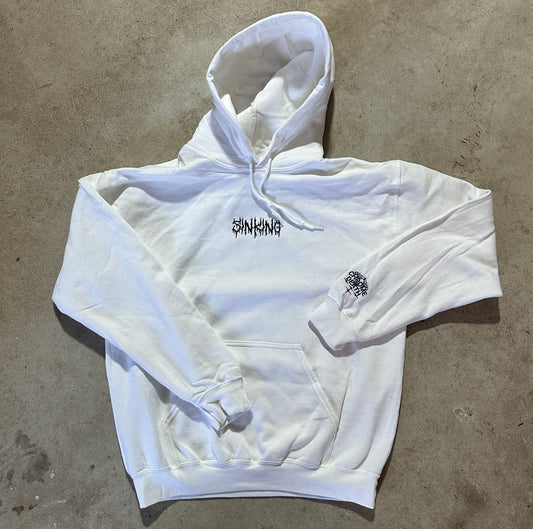 Chrome Till Death Hoodie - White