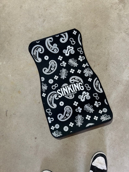 Paisley Staying Afloat Car Mats